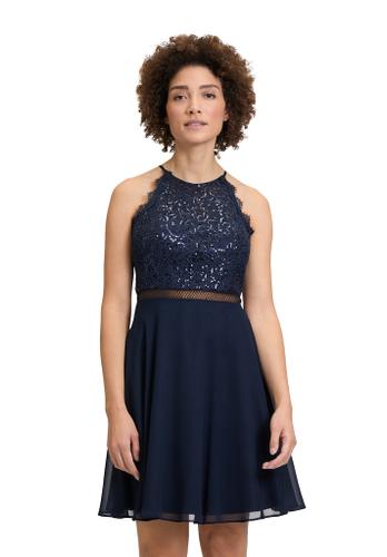 Cocktailkleid Blau 32