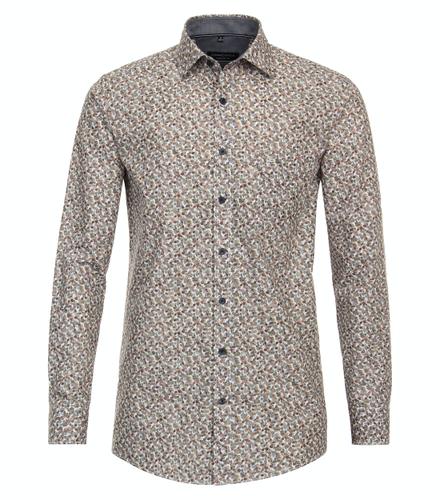 Freizeithemd XXL Casual Fit - Rot