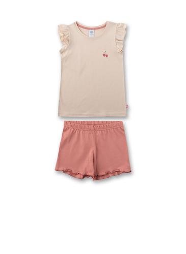 Schlafanzug kurz 092 - Pink Whisper
