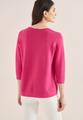 3/4-Arm Pullover mit Struktur