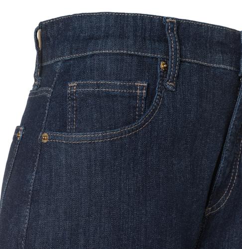 MAC JEANS - DANNI, authentic Stretch Denim 32/OL Barrel Fit - Blau