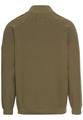 Strickjacke aus atmungsaktivem Polyester XL Relaxed Fit - Dusty Khaki