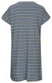 Da.-Sleepshirt Ringel 40 - Denim/orchid