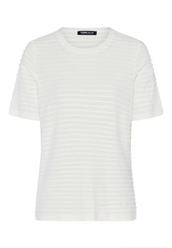 Shirt SALTED TANGERINE mit schlichter Struktur 42 - Ecru