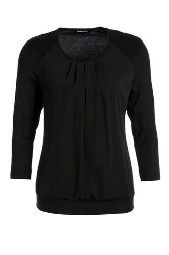 Blusenshirt NOS mit doppeltem Vorderteil