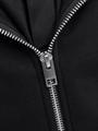 JJESOHO SWEAT ZIP HOOD NOOS JNR 140 Locker geschnitten - Black