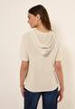 Crepe Hoodie-Shirt S - Light Beige