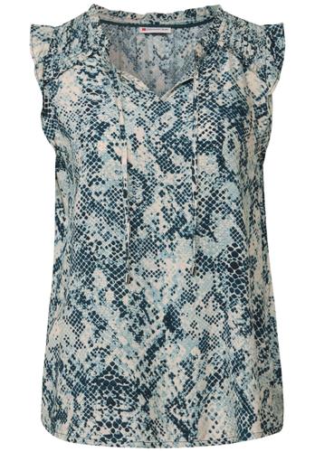 Bluse mit Snake Print