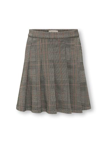KOGFINE PLEAT SKIRT JRS 140 - Seal Brown