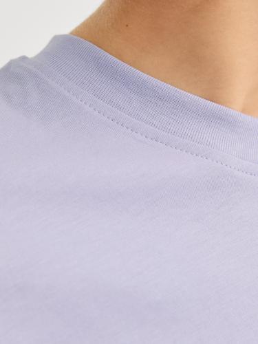 JJESTAR JJ TEE SS NOOS JNR 152 Locker geschnitten - Languid Lavender