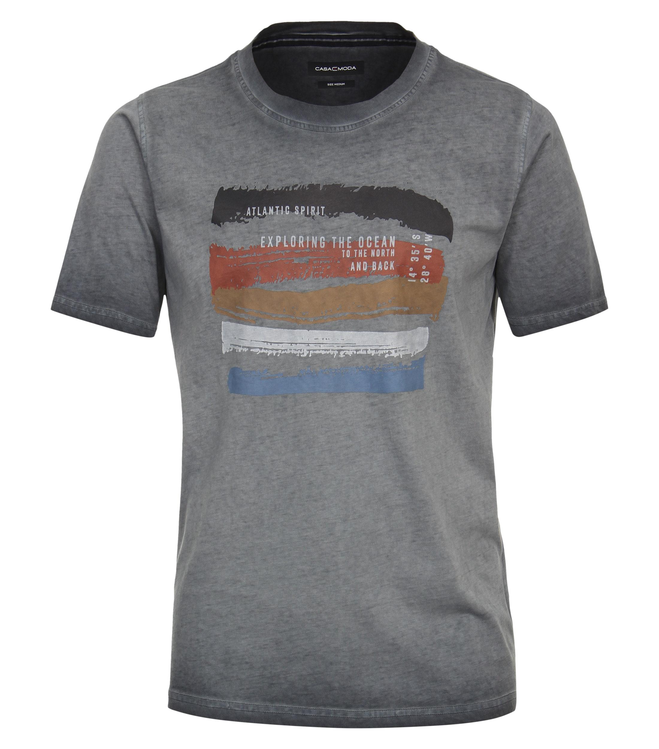 T-Shirt M Basic Circular Knit - Blau