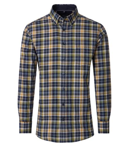 Freizeithemd XXL Comfort Fit - Blau
