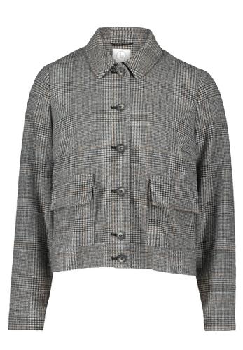 Casual-Jacke 42 Lässig - Black/camel
