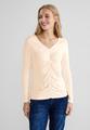 Shirt mit Raffung 44 - Lucid White