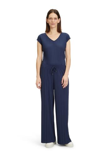 Stretch-Hose 38 Gerade - Navy Blue