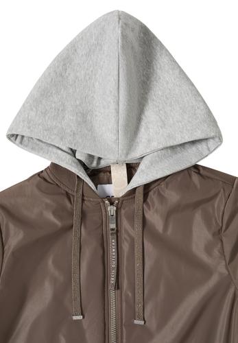 Langer Blouson M - Mocha Taupe