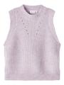NMFRETULLE KNIT SLIPOVER 104 - Lavender Mist