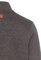 Fleecejacke mit Reißverschluss M Regular Fit - Rock Grey