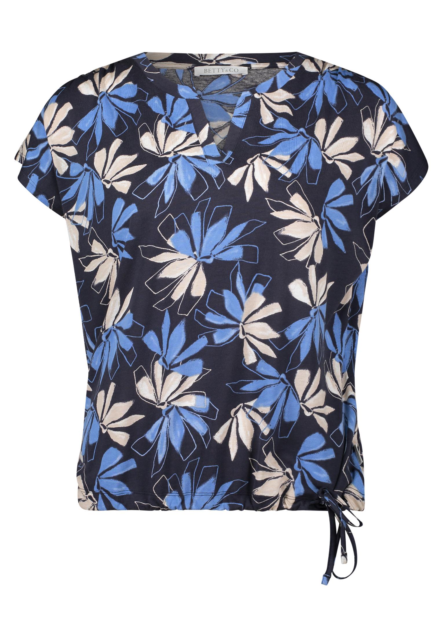 Casual-Shirt XXL Lässig - Dunkelblau/blau