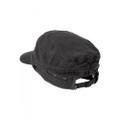 Größenverstellbare Kuba-Cap aus Organic Cotton OS - Asphalt