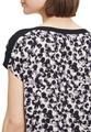 Blusenshirt 36 Figurumspielend - Black-nature