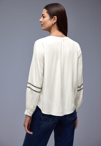 Tunika mit Tape-Details 38 - Off White