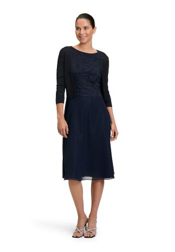 Strickbolero Blau S