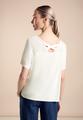 Materialmix T-Shirt 42 - Off White