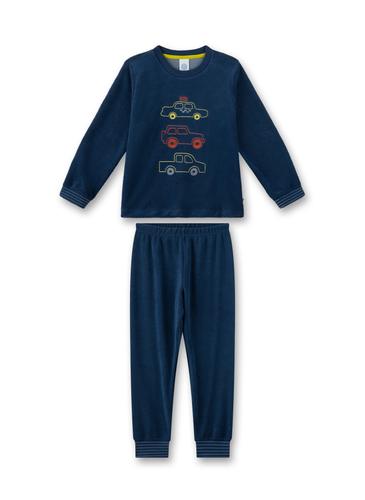 Schlafanzug lang 092 - Dark Denim