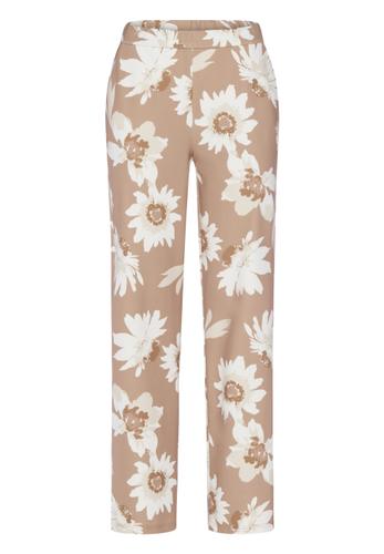 Hosen SALTED TANGERINE mit Elastikbund 46 - Affogato/cream/ecru