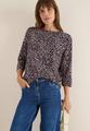 Shirt mit Minimal Print XL - Eggplant Red