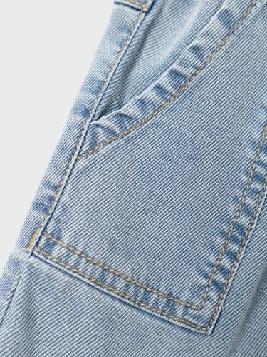 NBMBEN U-SHAPE R JEANS 8350-YB F 56 Übergroß - Light Blue Denim