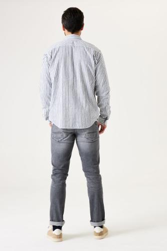 T41284 L - Stripe Blue