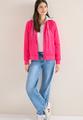 Blouson mit abnehmbarer Sweat-Kapuze XL - Beetroot Pink