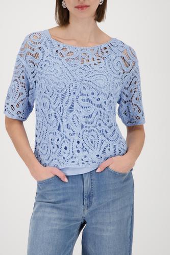 Strickpullover mit Cornelly-Muster 36 - Sea Side