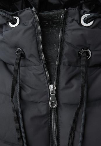 Mantel mit geklebten Nähten 36 - Obsidian Blue