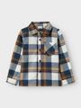 NMMOWENTA LS NREG SHIRT 110 Normal geschnitten - Insignia Blue