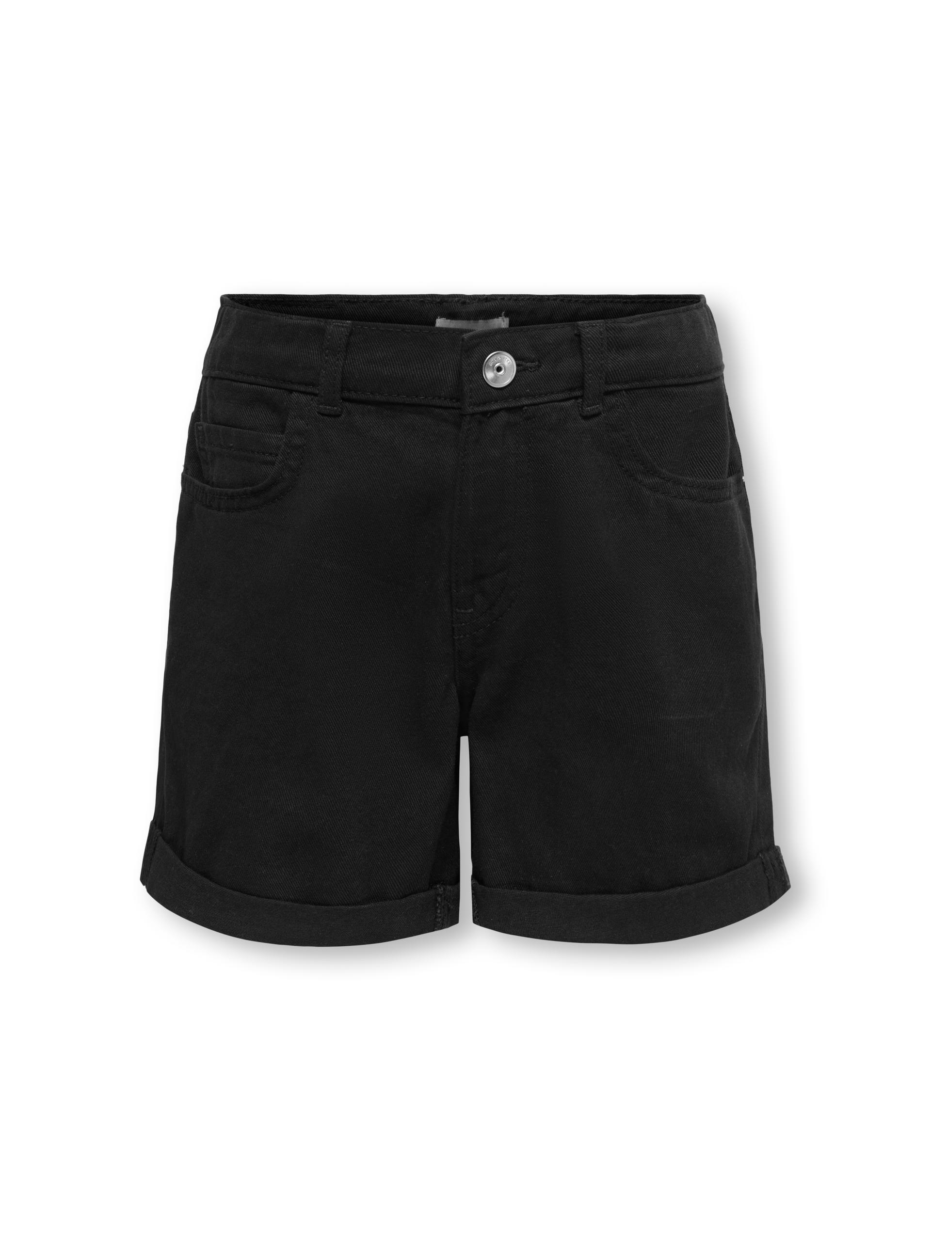 KOGVEGA REG MOM SHORTS DNM BJBOX NOOS 140 Normal geschnitten - Washed Black
