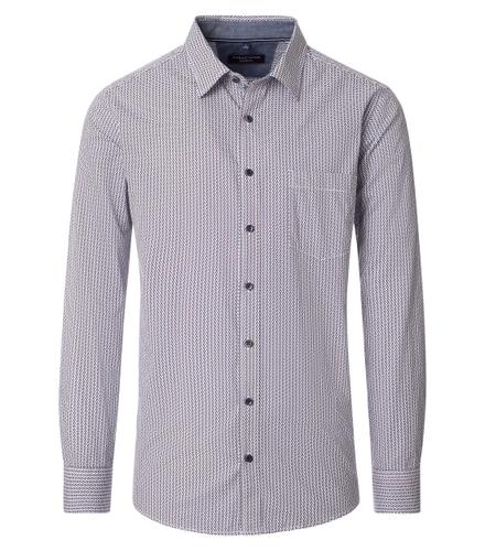 Freizeithemd L Casual Fit - Rot