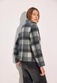 Karierte Jacke L - Mineral Grey Melange