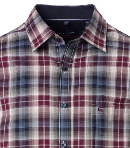 Freizeithemd M Comfort Fit - Rot