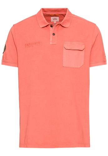 Piqué Poloshirt aus zertifiziertem Organic Cotton XXL Regular Fit - Faded Red