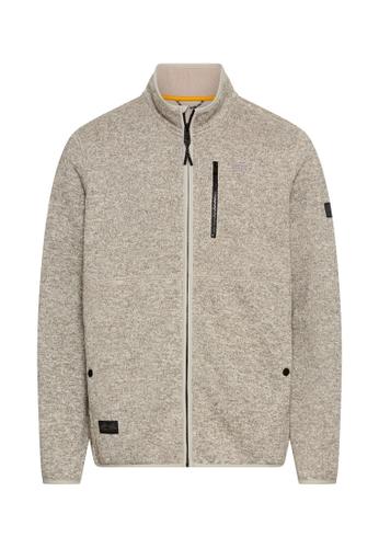 Strickjacke mit Stehkragen