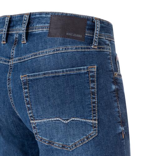 MAC JEANS - Arne Bermuda, Cross Denim 32/OL - Blau