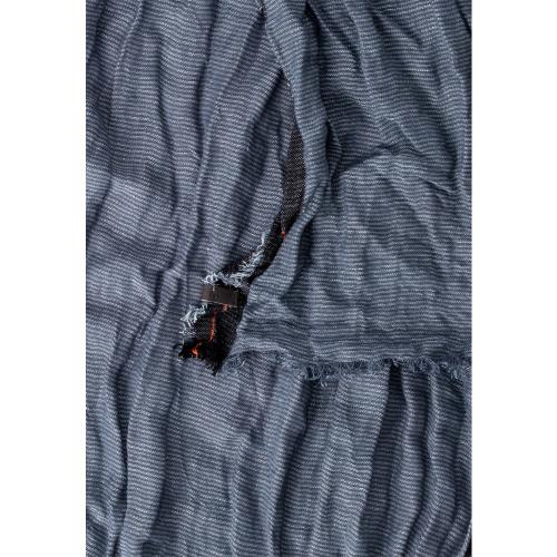 Modeschal aus einem Organic Cotton-Leinen-Mix