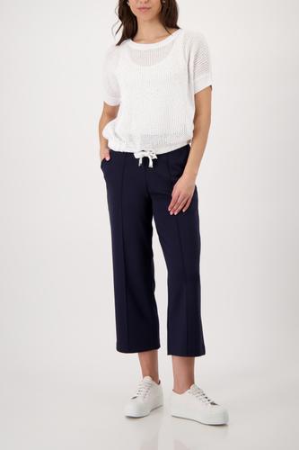 Jogger mit elastischem Bund 36 - Marine
