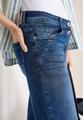 High Waist Wide Leg Jeans im Loose Fit 30/7/8 Hosen - Mid Blue Used Wash