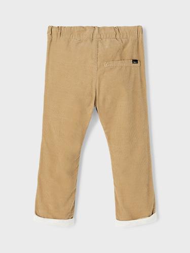 NMMBABU CORDTON PANT W/L NOOS 104 Baggy Fit - Kelp