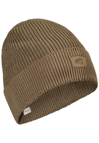 Strickmütze aus Organic Cotton Grün OS