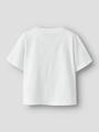 NMFFABIAN SS NREG SUN TOP 92 Normal geschnitten - Bright White